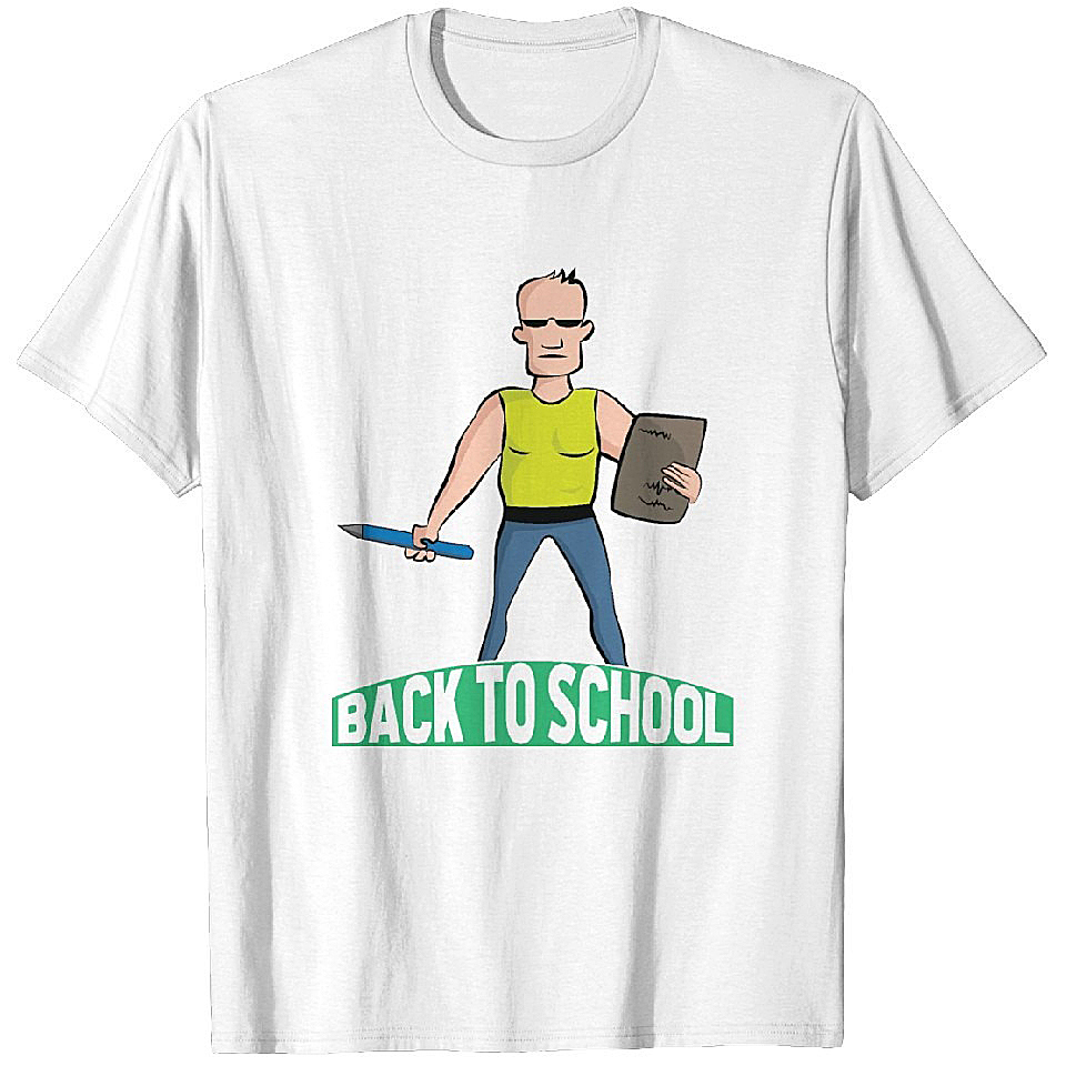Back to school T Shirts Heavyweight T-shirt Men