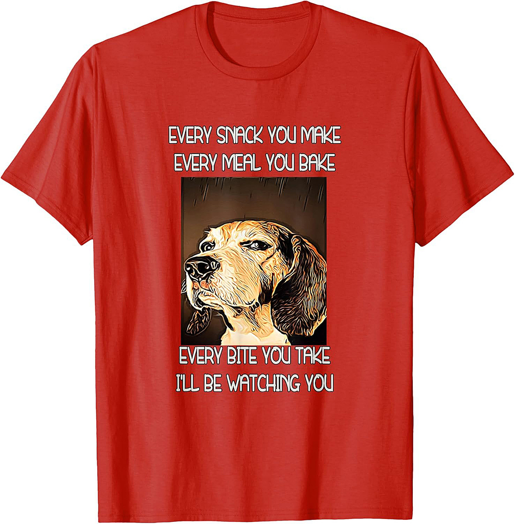 Beagles T Shirt "I will be watching you" T-Shirt