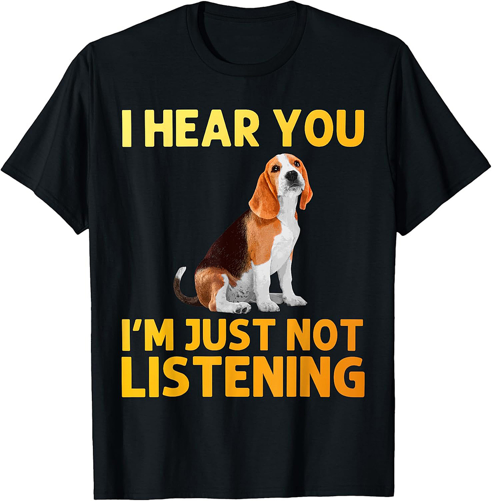 Best Beagle Art For Men Women Kid Beagle Themed Beagle Lover T-Shirt