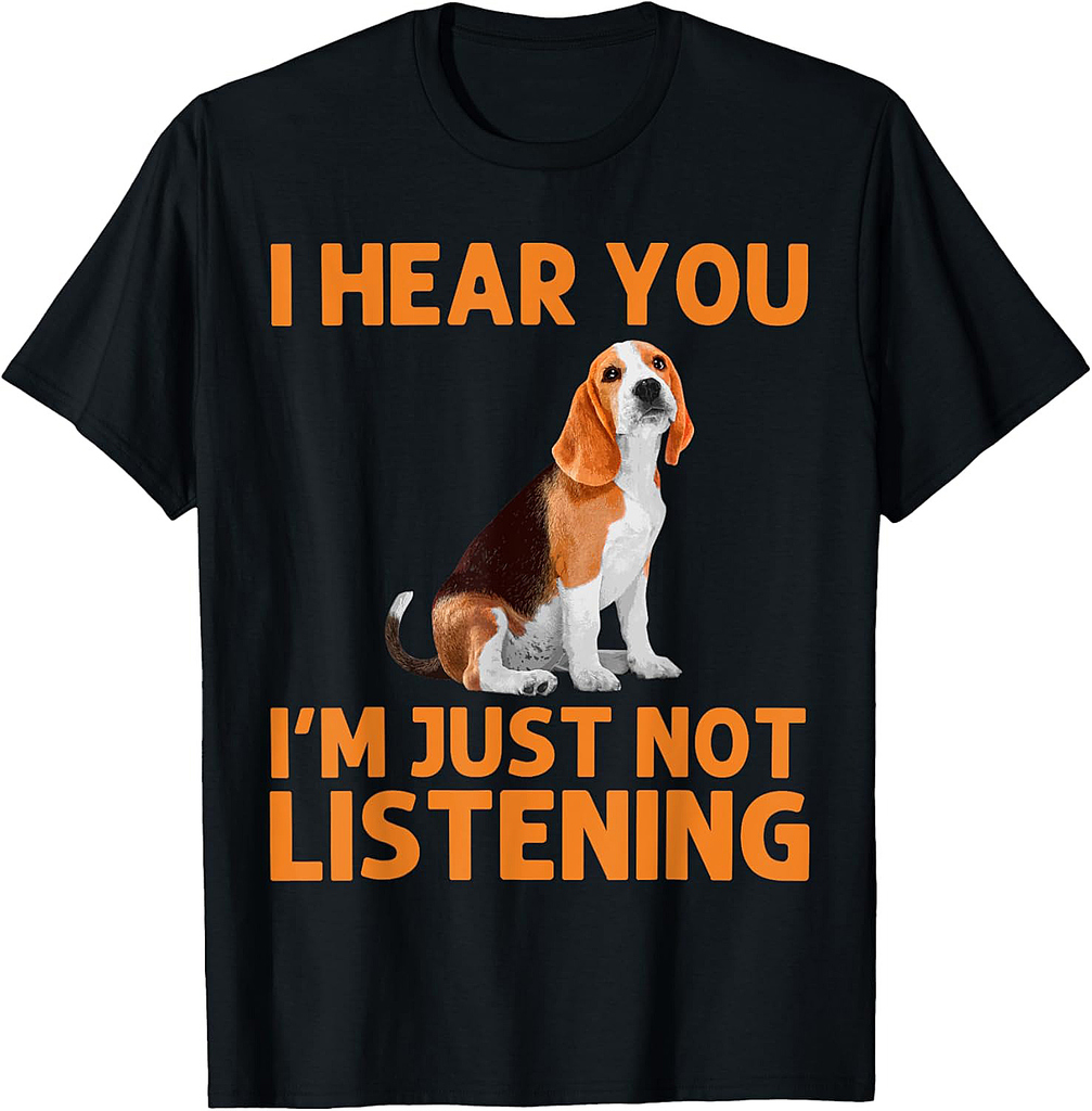 Best Beagle Art For Men Women Beagle Themed Beagle Lovers T-Shirt