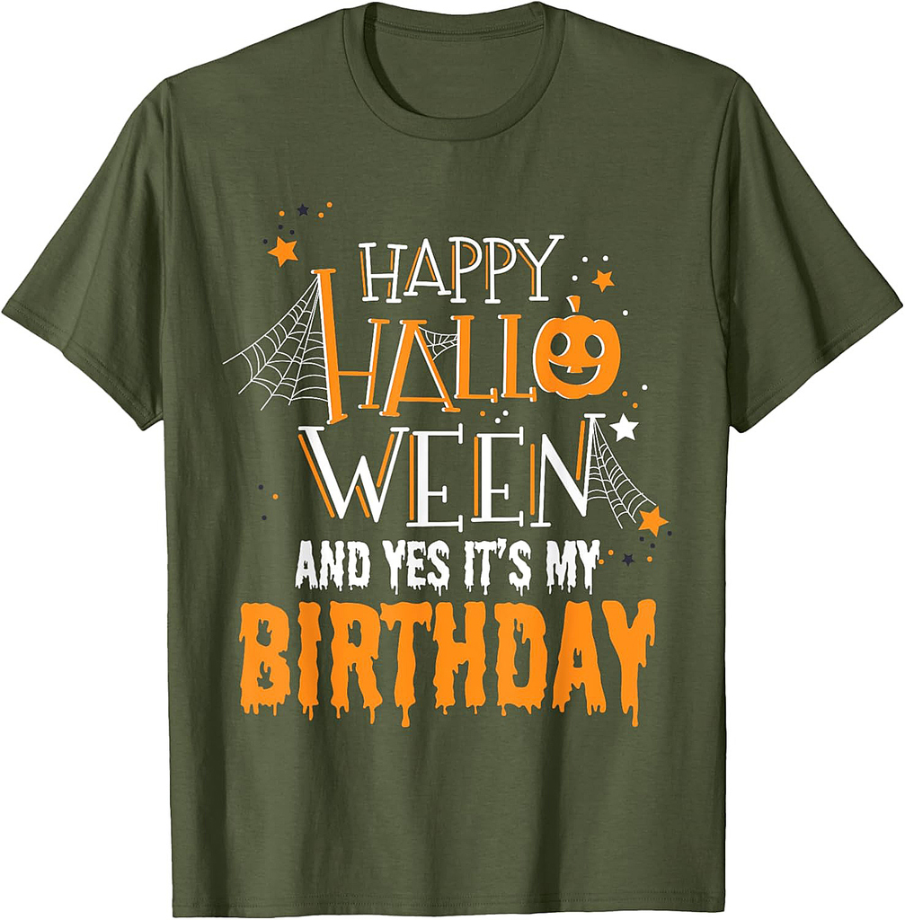Birthday Halloween - Halloween Birthday Gifts T-Shirt