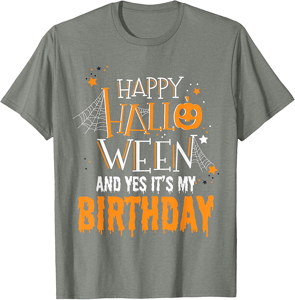Birthday Halloween - Halloween Birthday Gifts T-Shirt