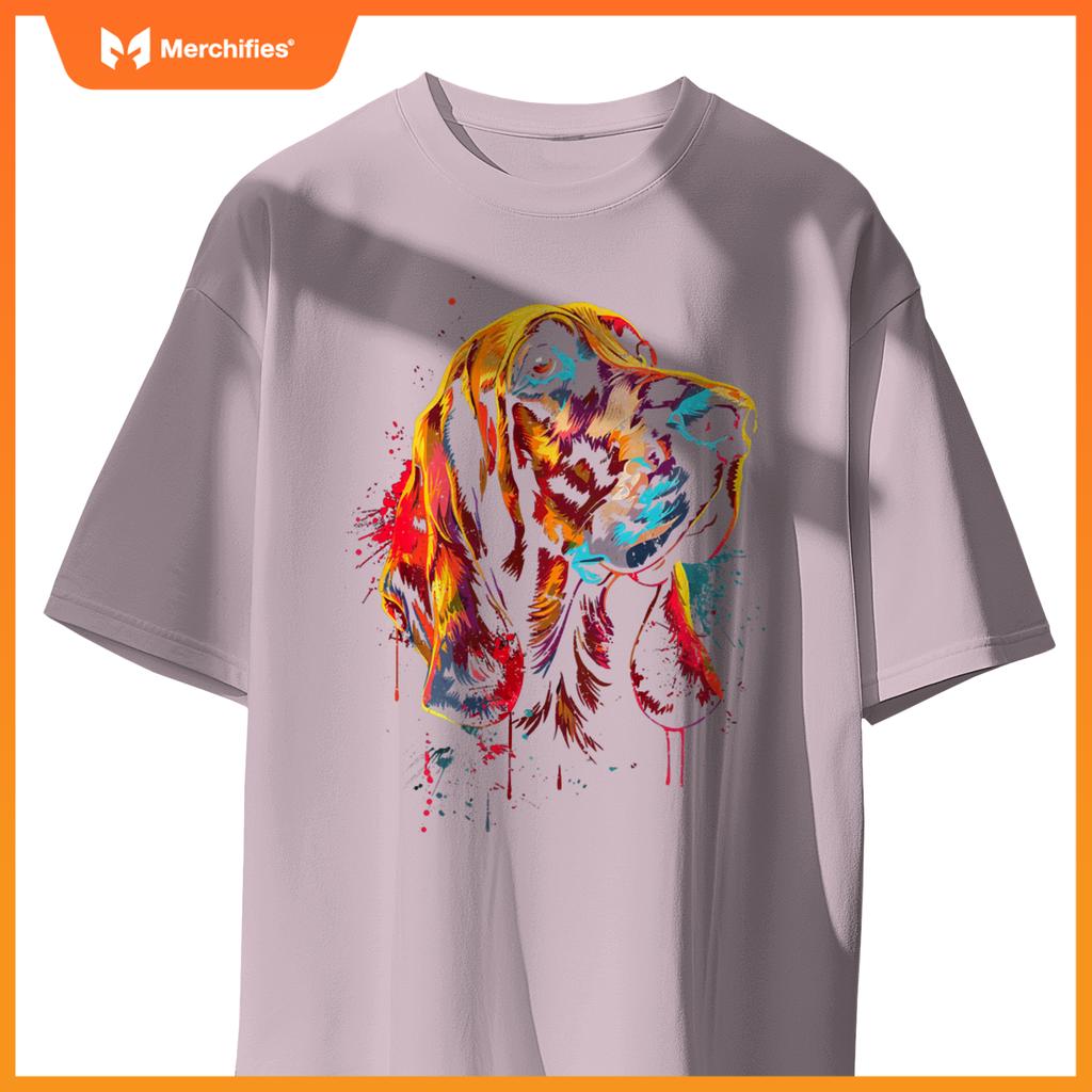 Bloodhound Dog Artwork T-Shirt