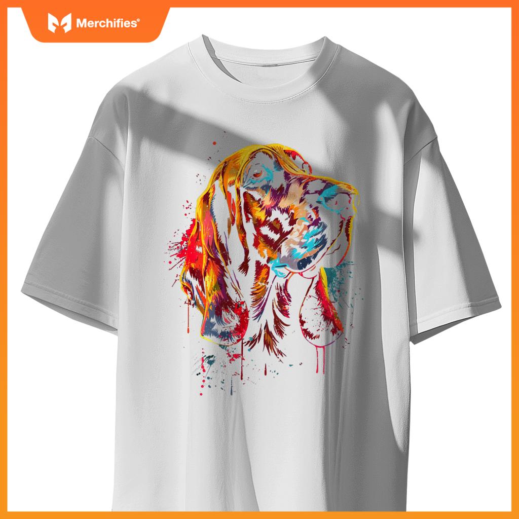 Bloodhound Dog Artwork T-Shirt