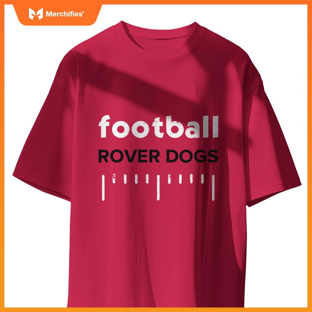 Brockway Area Rover Dogs Football Lines HS T-Shirt