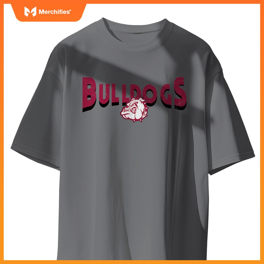 Bulldogs Lover Vintage Bulldogs Dog Shirts For Women Men T-Shirt