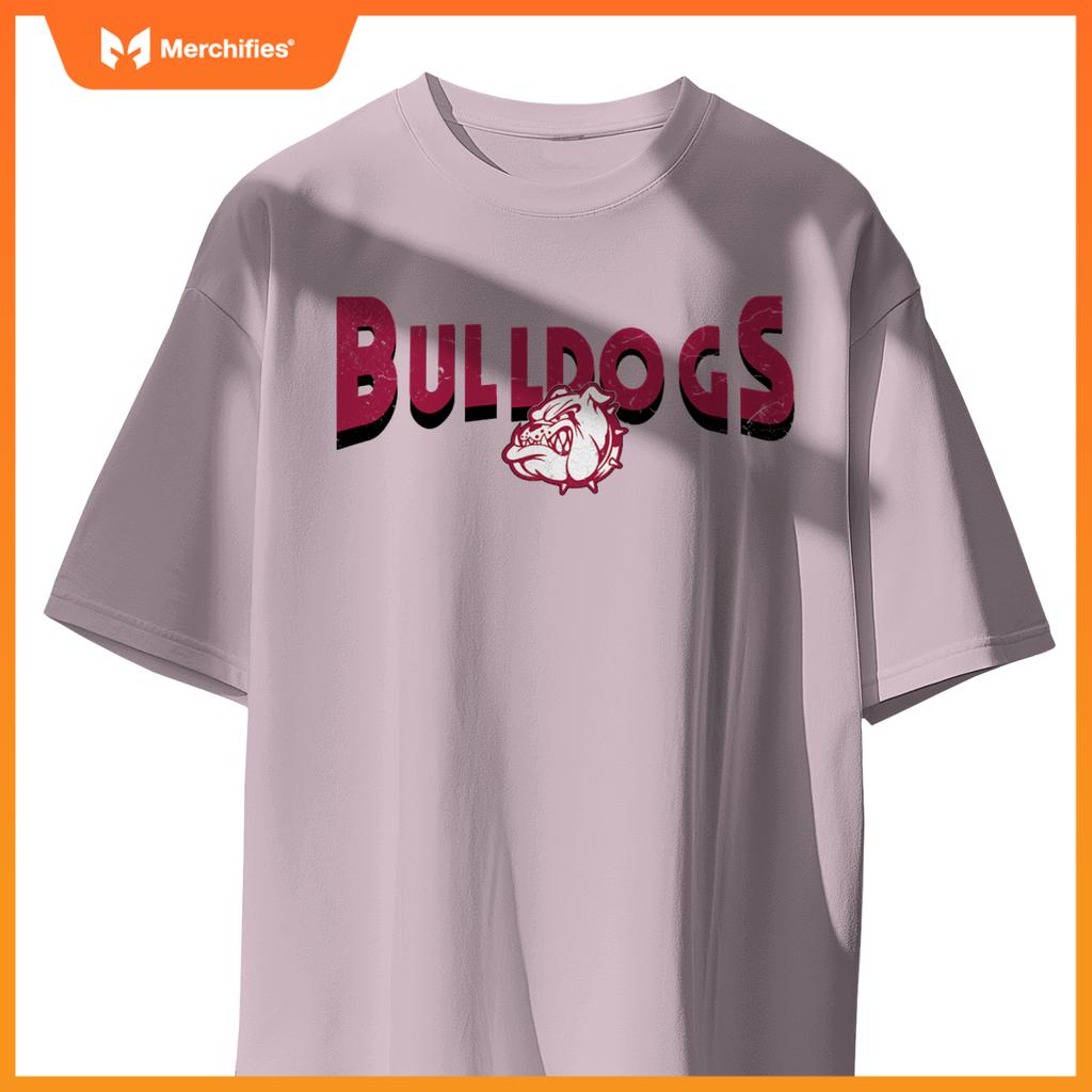 Bulldogs Lover Vintage Bulldogs Dog Shirts For Women Men T-Shirt