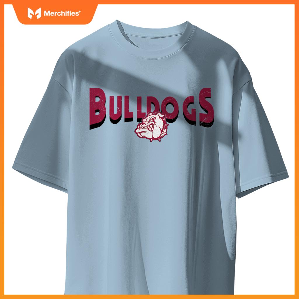 Bulldogs Lover Vintage Bulldogs Dog Shirts For Women Men T-Shirt