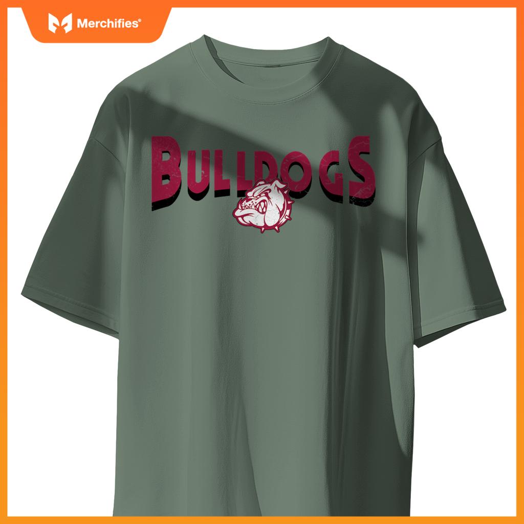 Bulldogs Lover Vintage Bulldogs Dog Shirts For Women Men T-Shirt