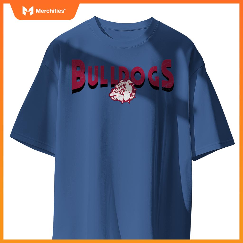 Bulldogs Lover Vintage Bulldogs Dog Shirts For Women Men T-Shirt