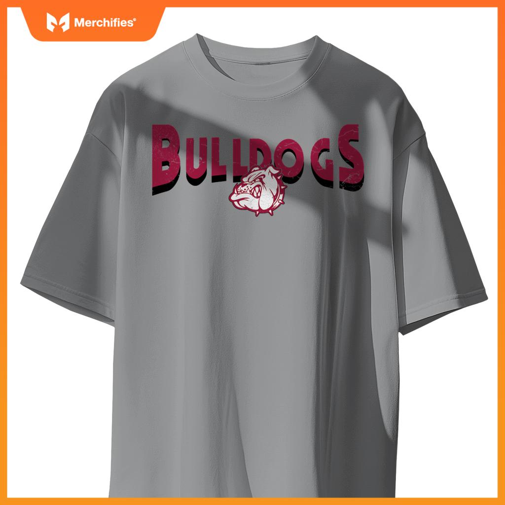 Bulldogs Lover Vintage Bulldogs Dog Shirts For Women Men T-Shirt