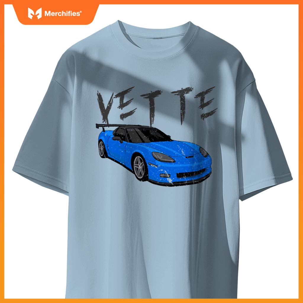 C6 Z06 ZR1 Vette StingRay Blue Supercar Sports car T-Shirt
