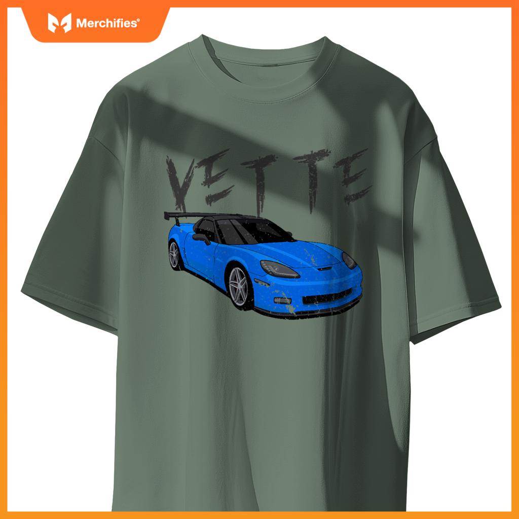 C6 Z06 ZR1 Vette StingRay Blue Supercar Sports car T-Shirt