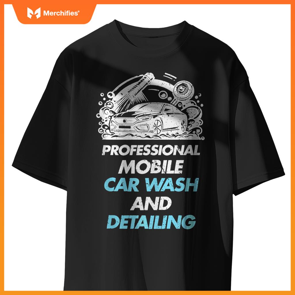 Car Wash Detailing Cleaning Expert Car Washer Graphic T-Shirt