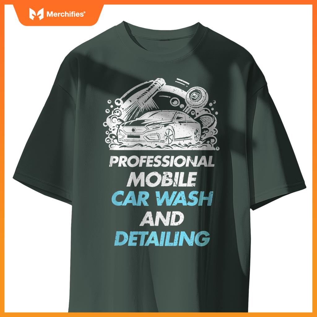 Car Wash Detailing Cleaning Expert Car Washer Graphic T-Shirt