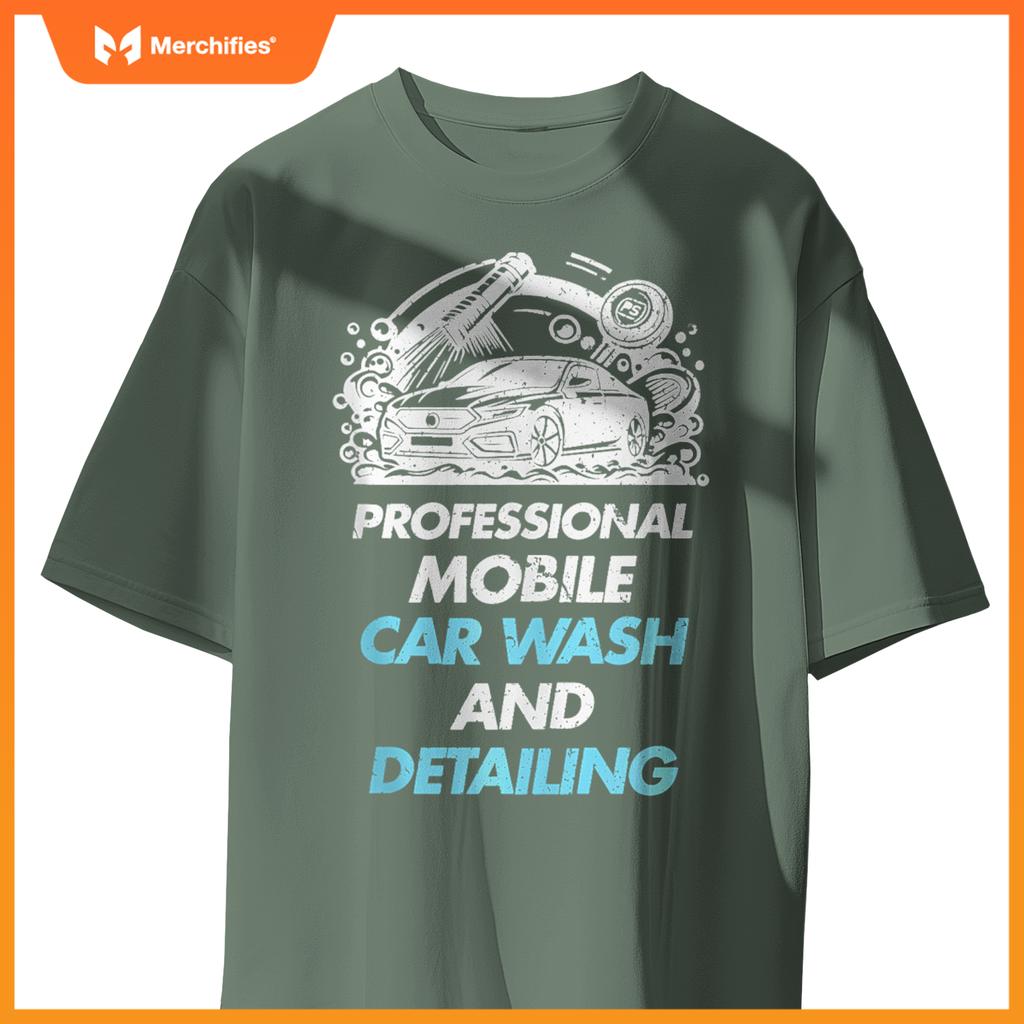 Car Wash Detailing Cleaning Expert Car Washer Graphic T-Shirt