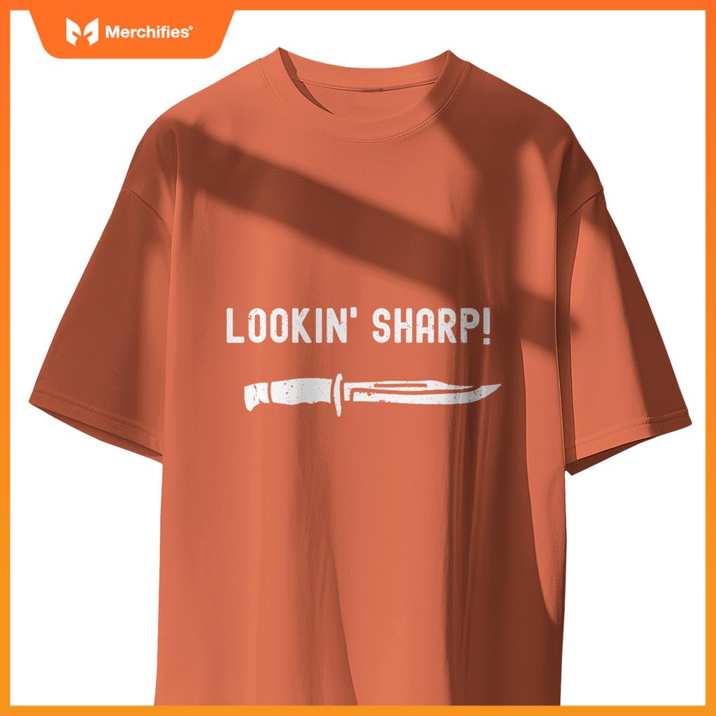 Chef Attire LOOKIN' SHARP! Cooking Genius T-Shirt