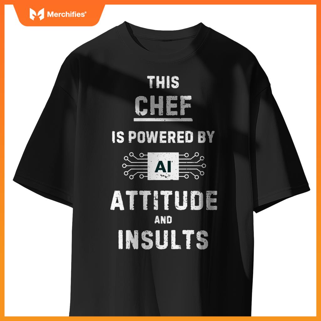 Chef Joke - Powered By AI - Artificial Intelligence T-Shirt
