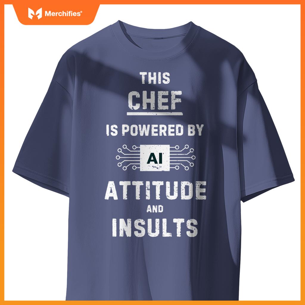 Chef Joke - Powered By AI - Artificial Intelligence T-Shirt