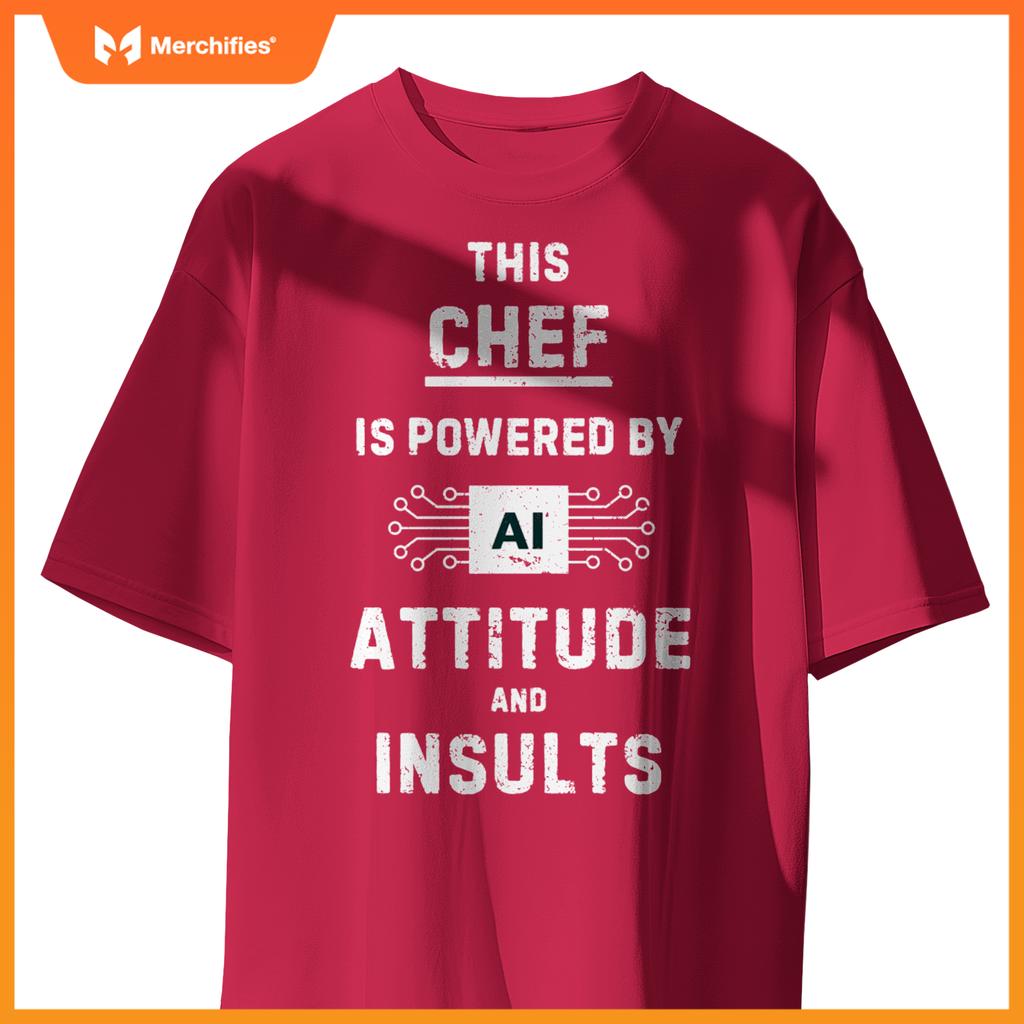 Chef Joke - Powered By AI - Artificial Intelligence T-Shirt