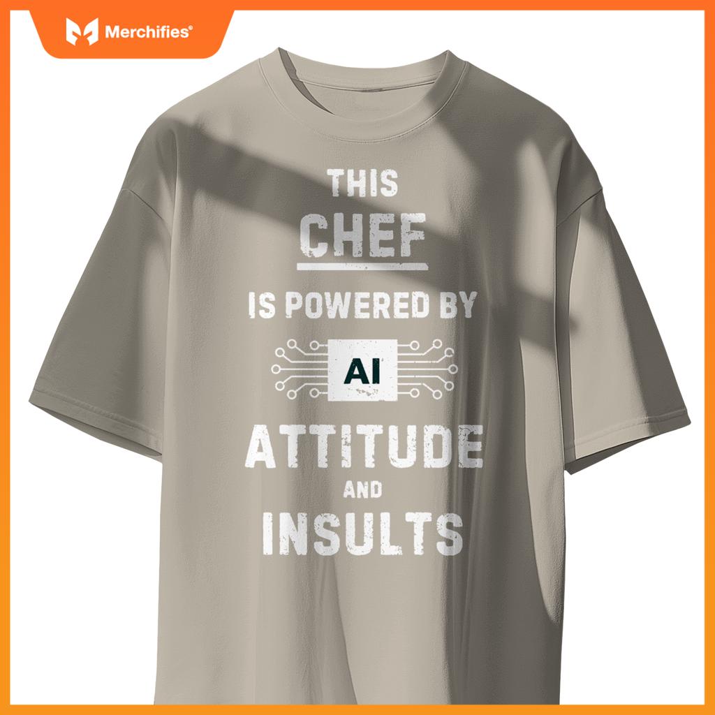 Chef Joke - Powered By AI - Artificial Intelligence T-Shirt