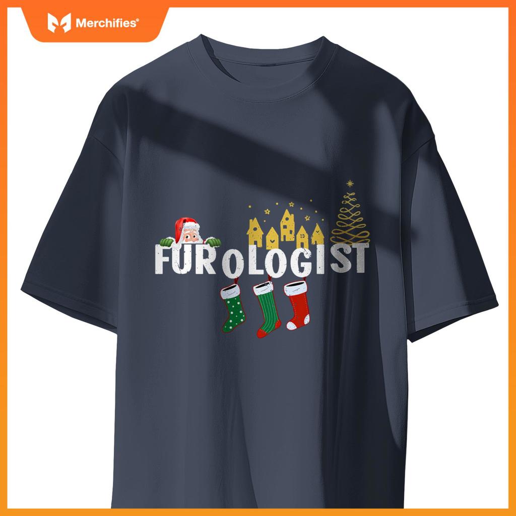 Christmas Furologist for Dog Groomers & Pet Lovers T-Shirt