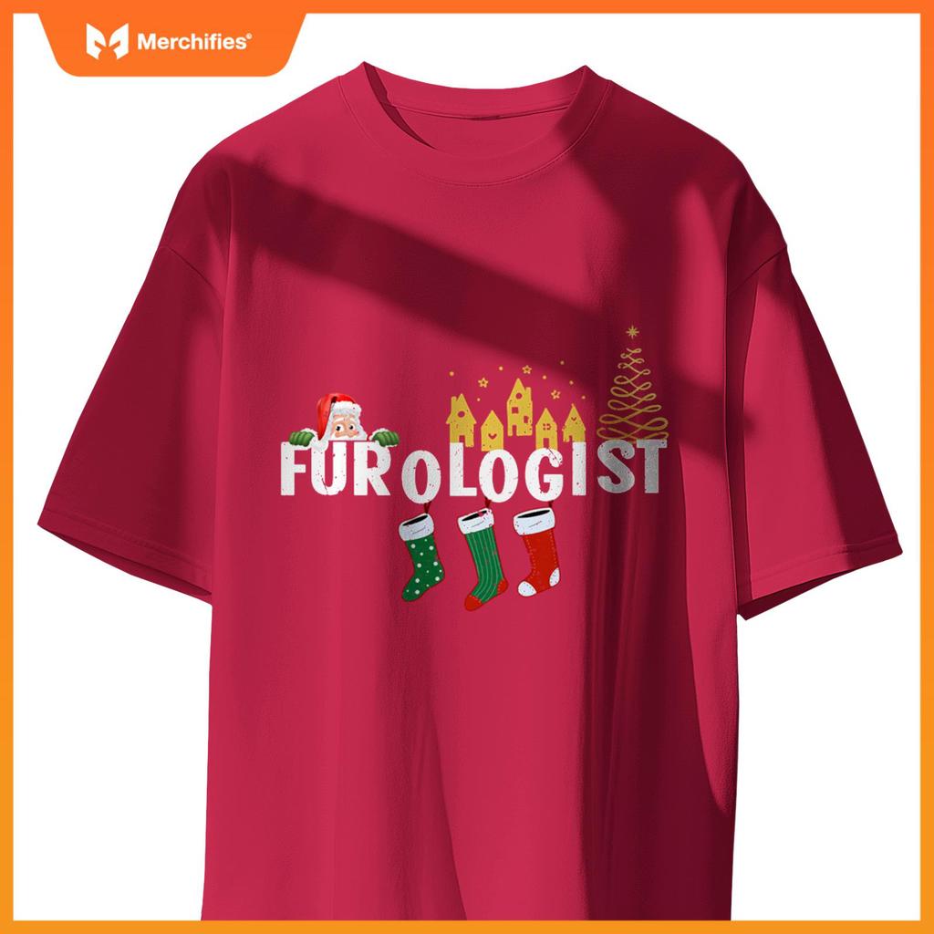 Christmas Furologist for Dog Groomers & Pet Lovers T-Shirt