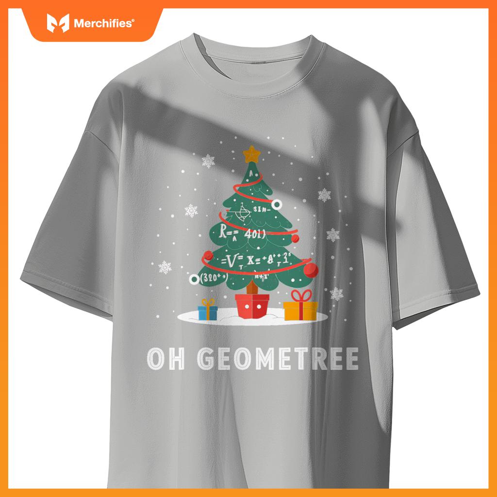 Christmas Geometry Teacher Xmas Math Equations Geometreetree