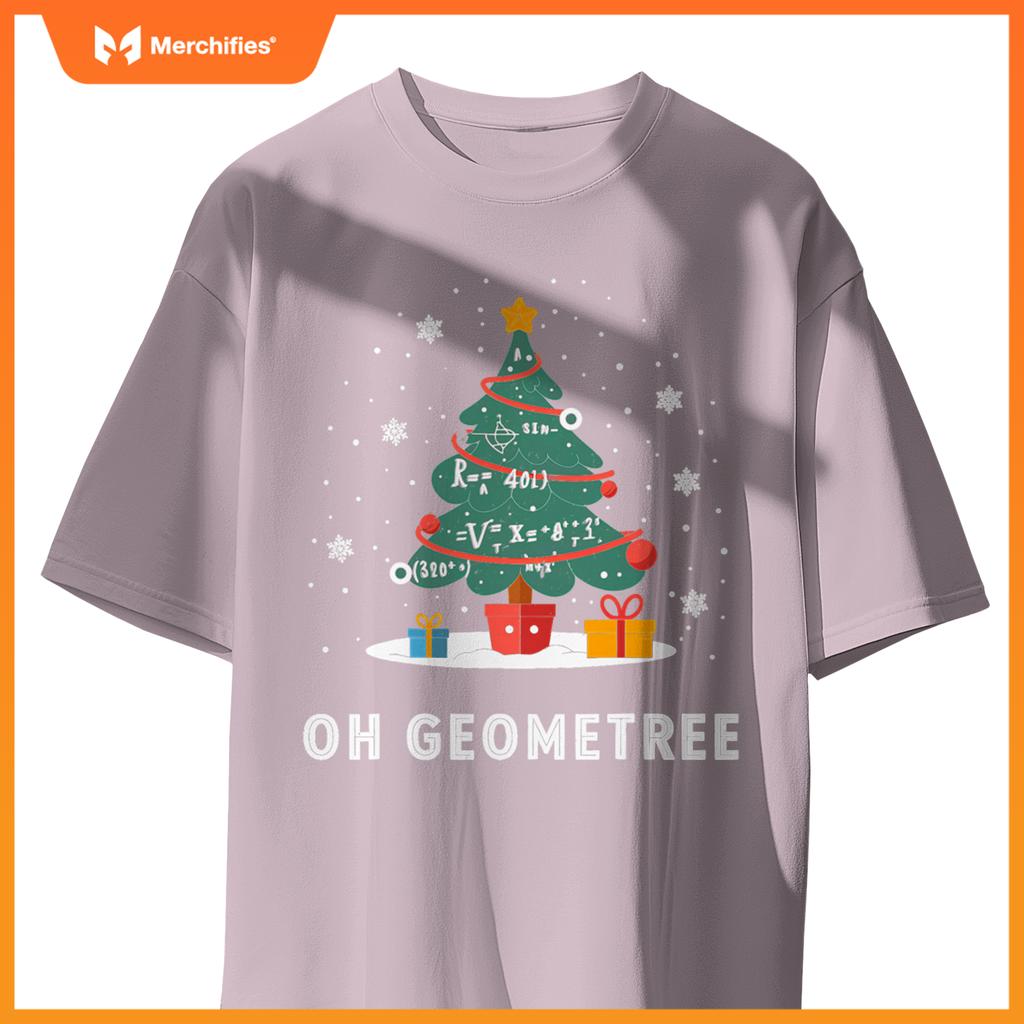 Christmas Geometry Teacher Xmas Math Equations Geometreetree