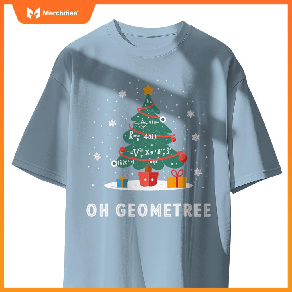 Christmas Geometry Teacher Xmas Math Equations Geometreetree