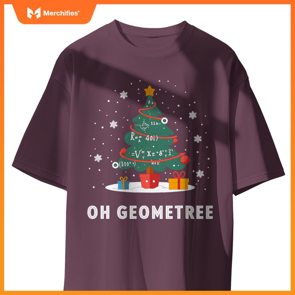 Christmas Geometry Teacher Xmas Math Equations Geometreetree