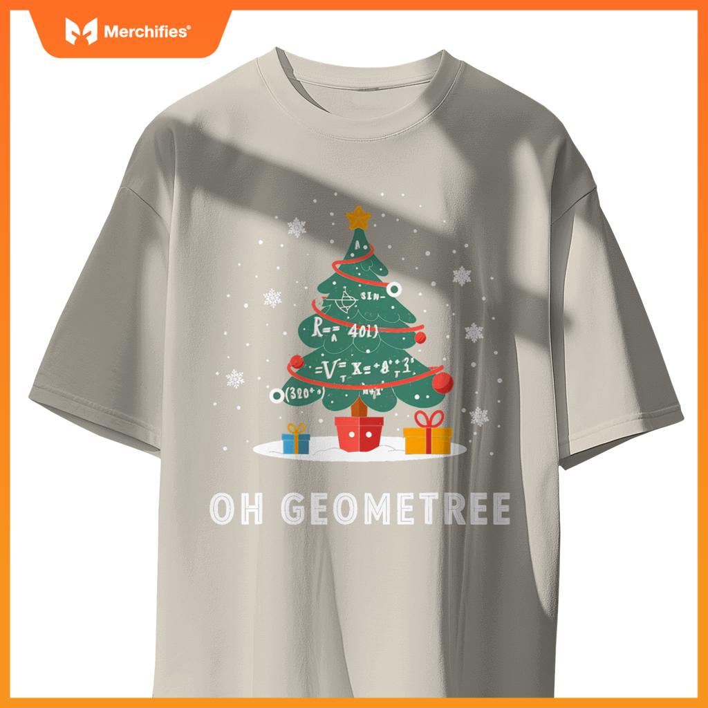 Christmas Geometry Teacher Xmas Math Equations Geometreetree