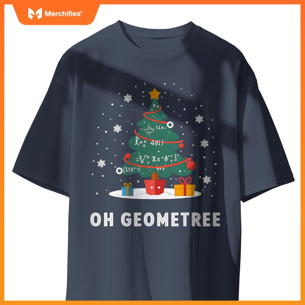 Christmas Geometry Teacher Xmas Math Equations Geometreetree