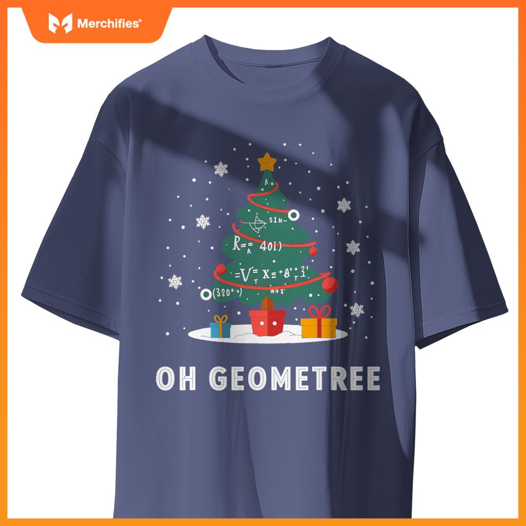 Christmas Geometry Teacher Xmas Math Equations Geometreetree