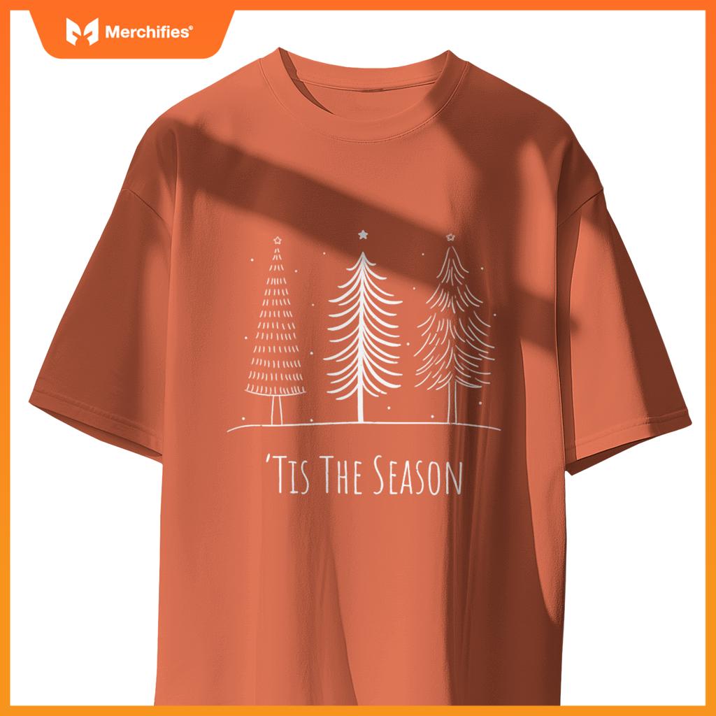 Christmas tis the season teacher holiday tee