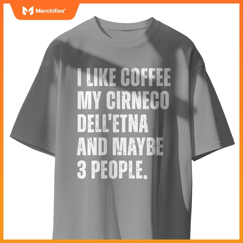 Cirneco dell'Etna Dog Owner Coffee Lover Funny Quote  T-Shirt