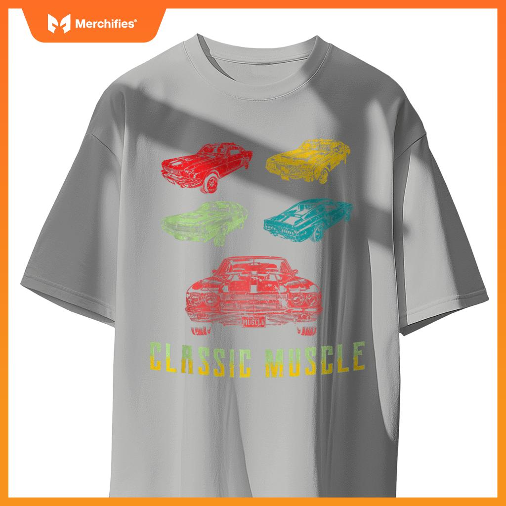 Classic Muscle! Retro Design American Muscle Car Enthusiast T-Shirt