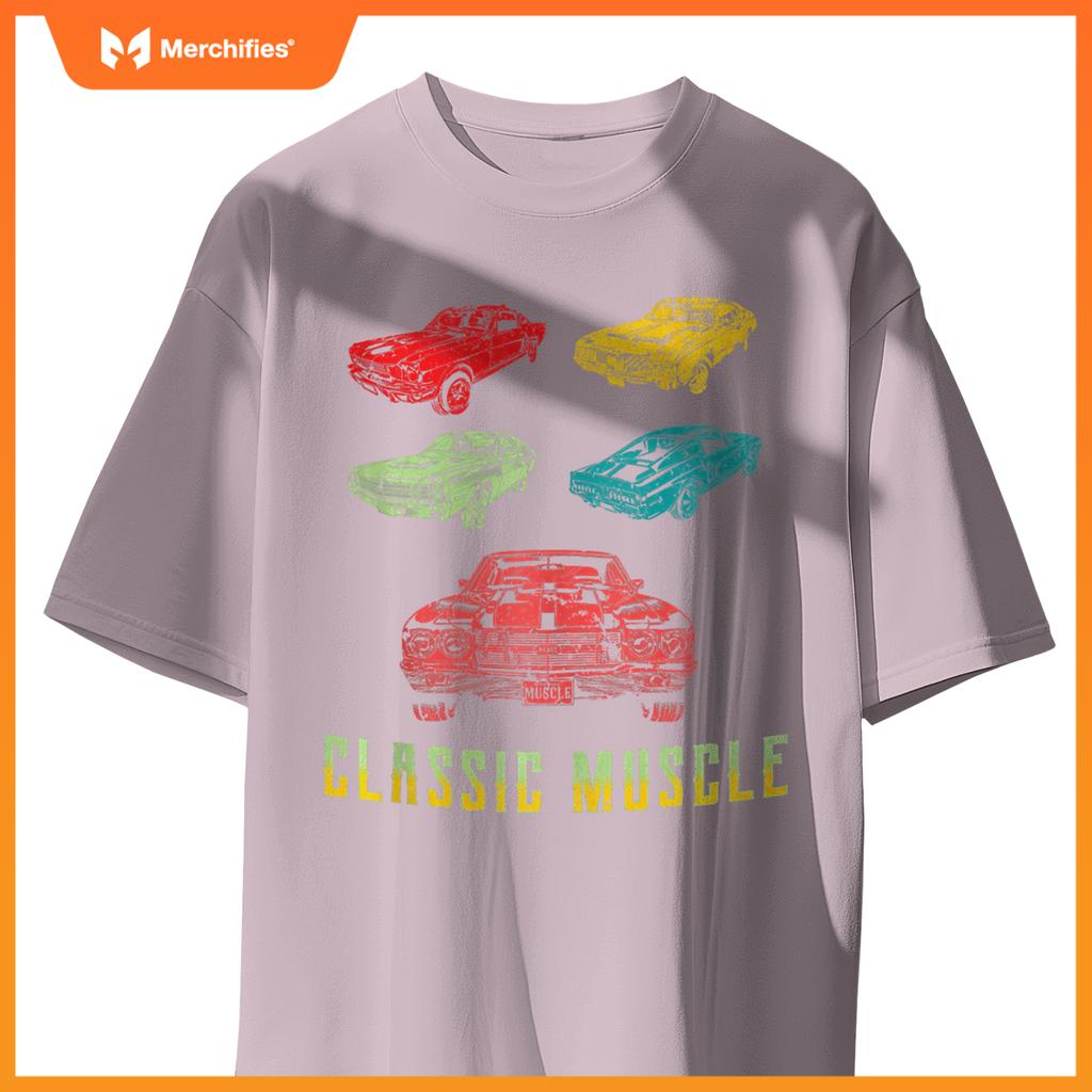 Classic Muscle! Retro Design American Muscle Car Enthusiast T-Shirt