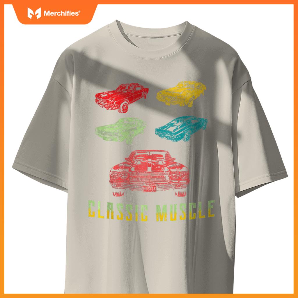 Classic Muscle! Retro Design American Muscle Car Enthusiast T-Shirt