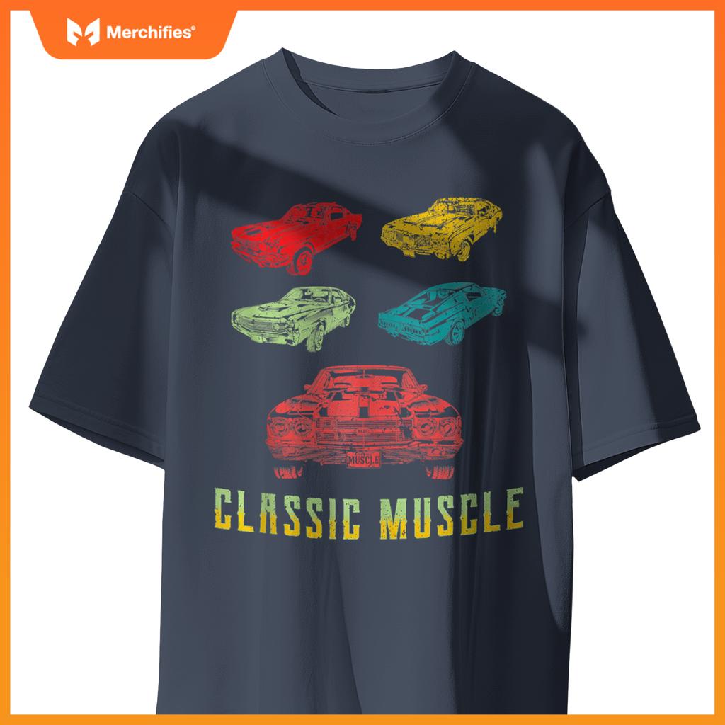 Classic Muscle! Retro Design American Muscle Car Enthusiast T-Shirt