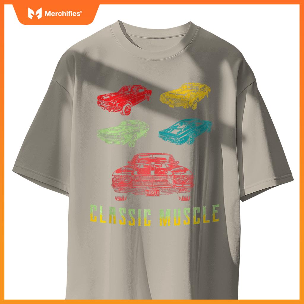 Classic Muscle! Retro Design American Muscle Car Enthusiast T-Shirt
