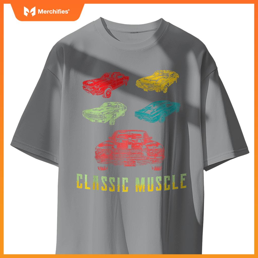 Classic Muscle! Retro Design American Muscle Car Enthusiast T-Shirt