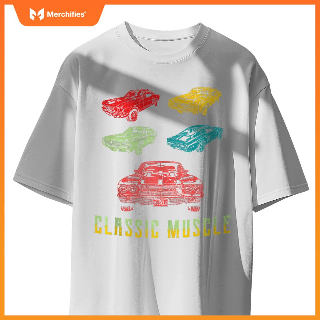 Classic Muscle! Retro Design American Muscle Car Enthusiast T-Shirt