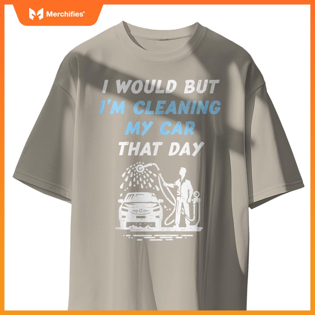 Cleaning My Car Washer Car Detailer Cleaning Expert Graphic T-Shirt