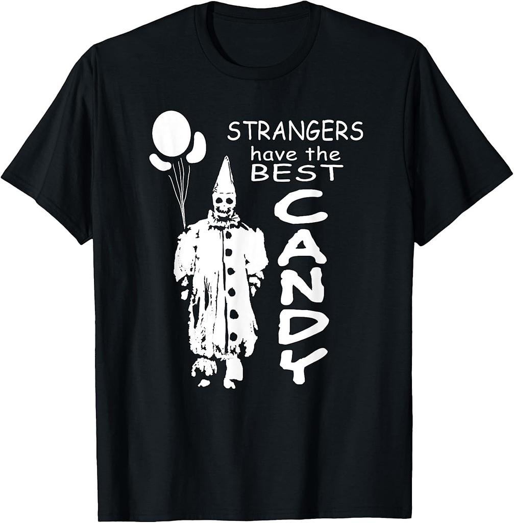 Clown Tshirt Vintage Style Creepy Halloween Shirt T-Shirt