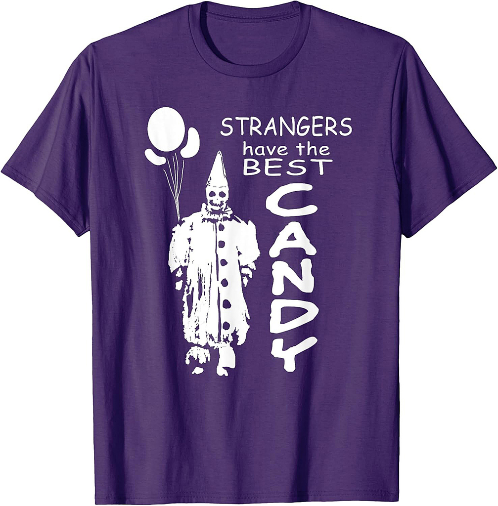 Clown Tshirt Vintage Style Creepy Halloween Shirt T-Shirt