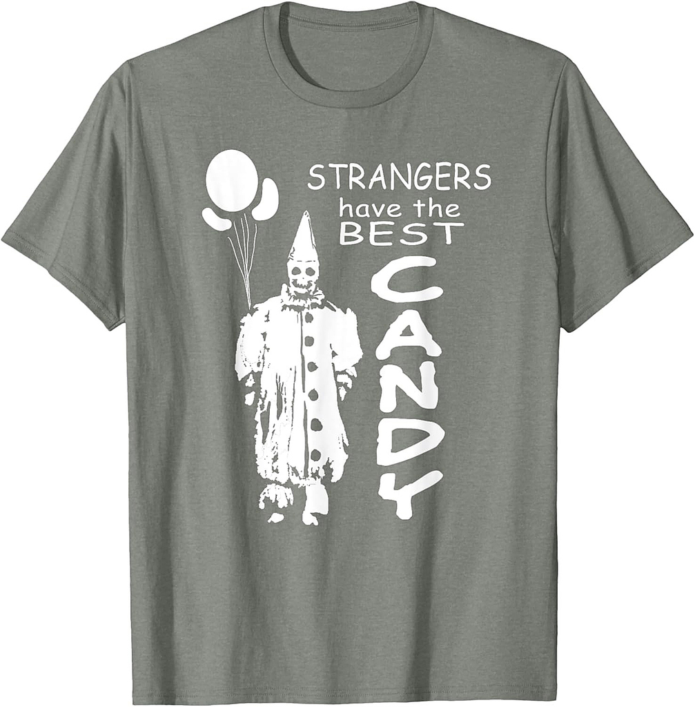 Clown Tshirt Vintage Style Creepy Halloween Shirt T-Shirt