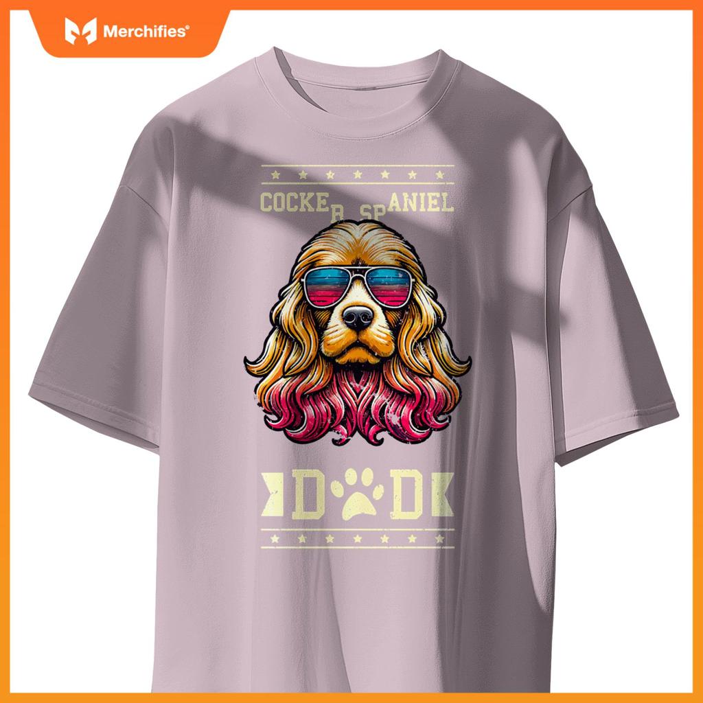 Cocker Spaniel Dad Spaniels T-Shirt
