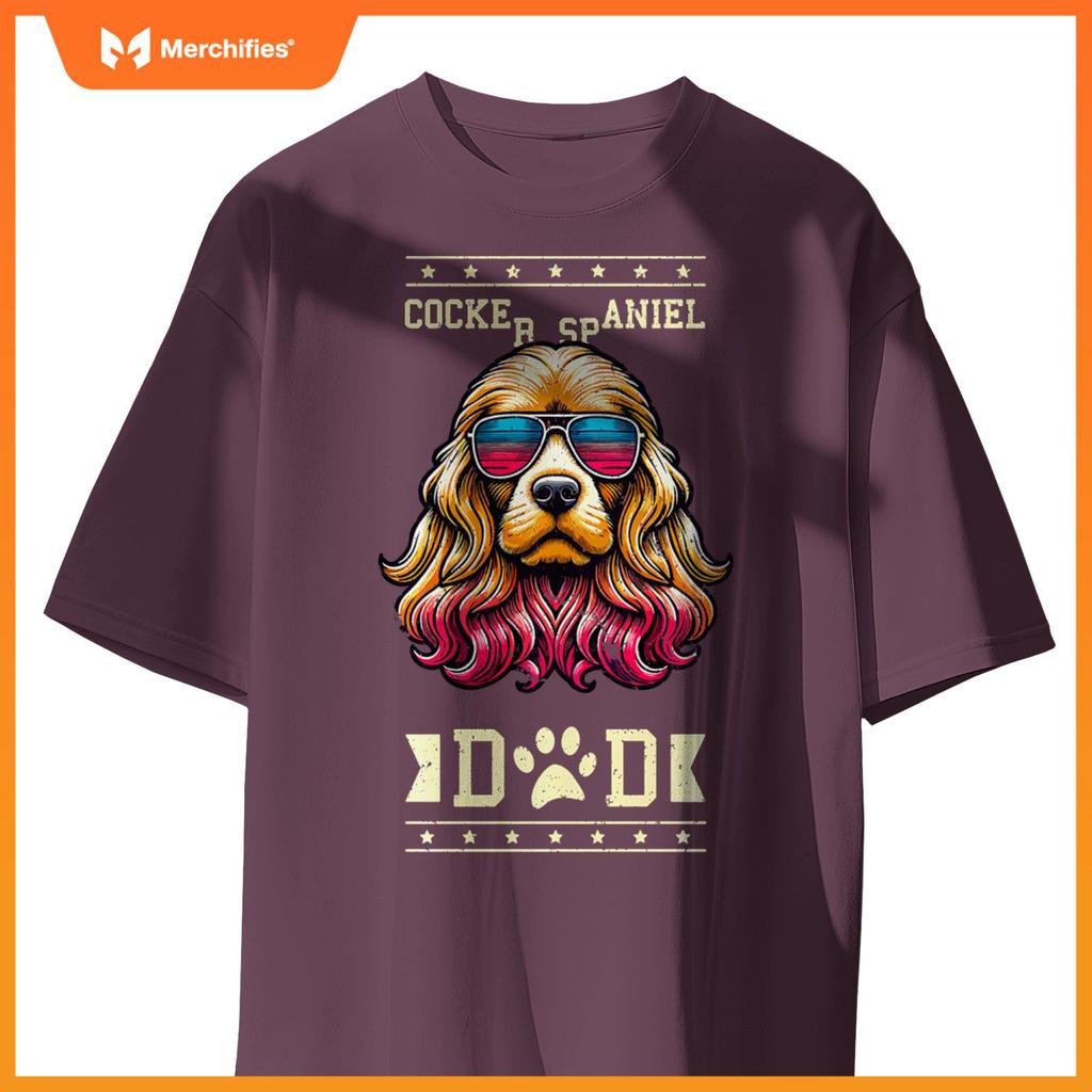 Cocker Spaniel Dad Spaniels T-Shirt