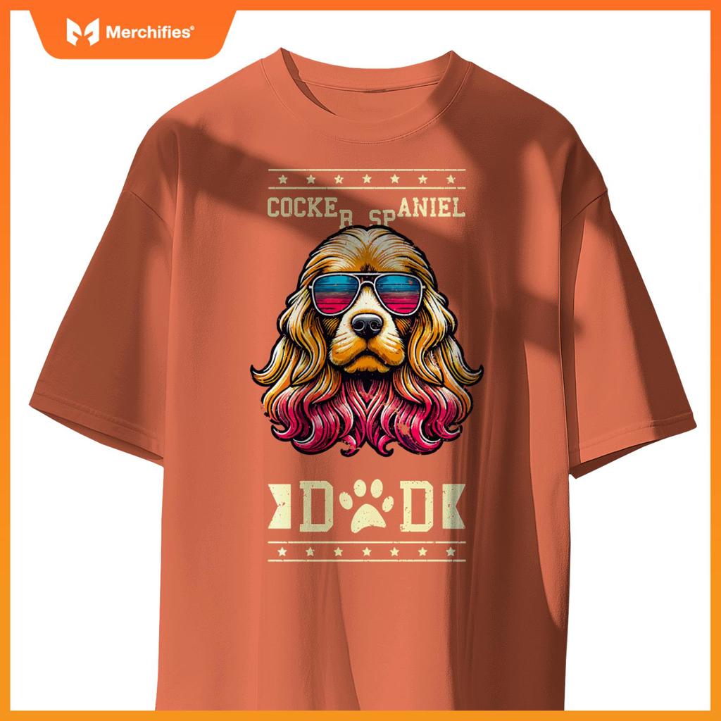 Cocker Spaniel Dad Spaniels T-Shirt